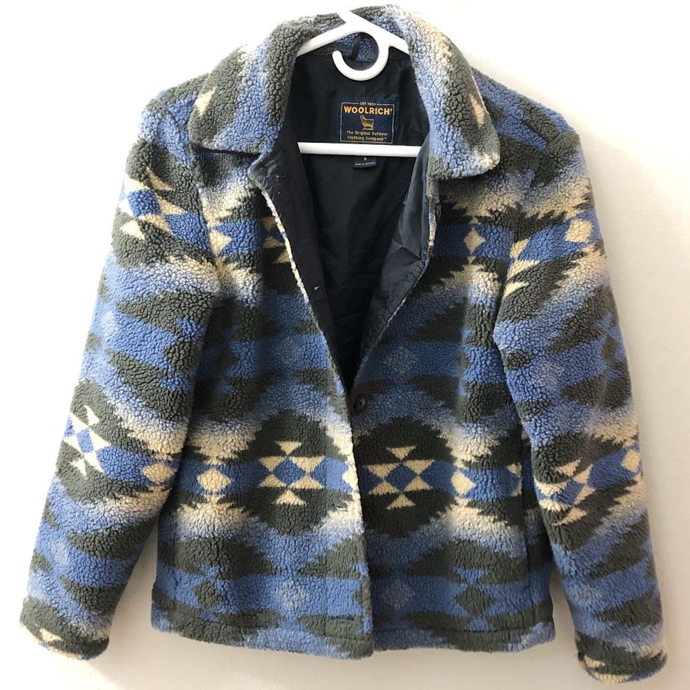 Vintage Woolrich Aztec Print Coat